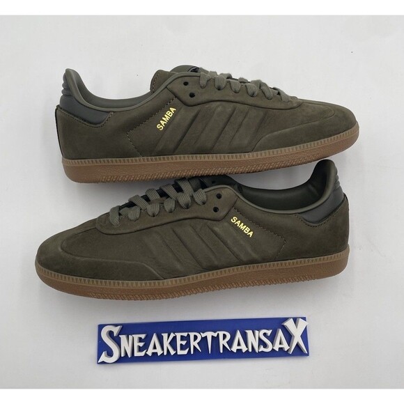 New Adidas Samba Olive Strata Size U.S Men’s 4.5/5.5W IG1242 NB - Picture 1 of 5